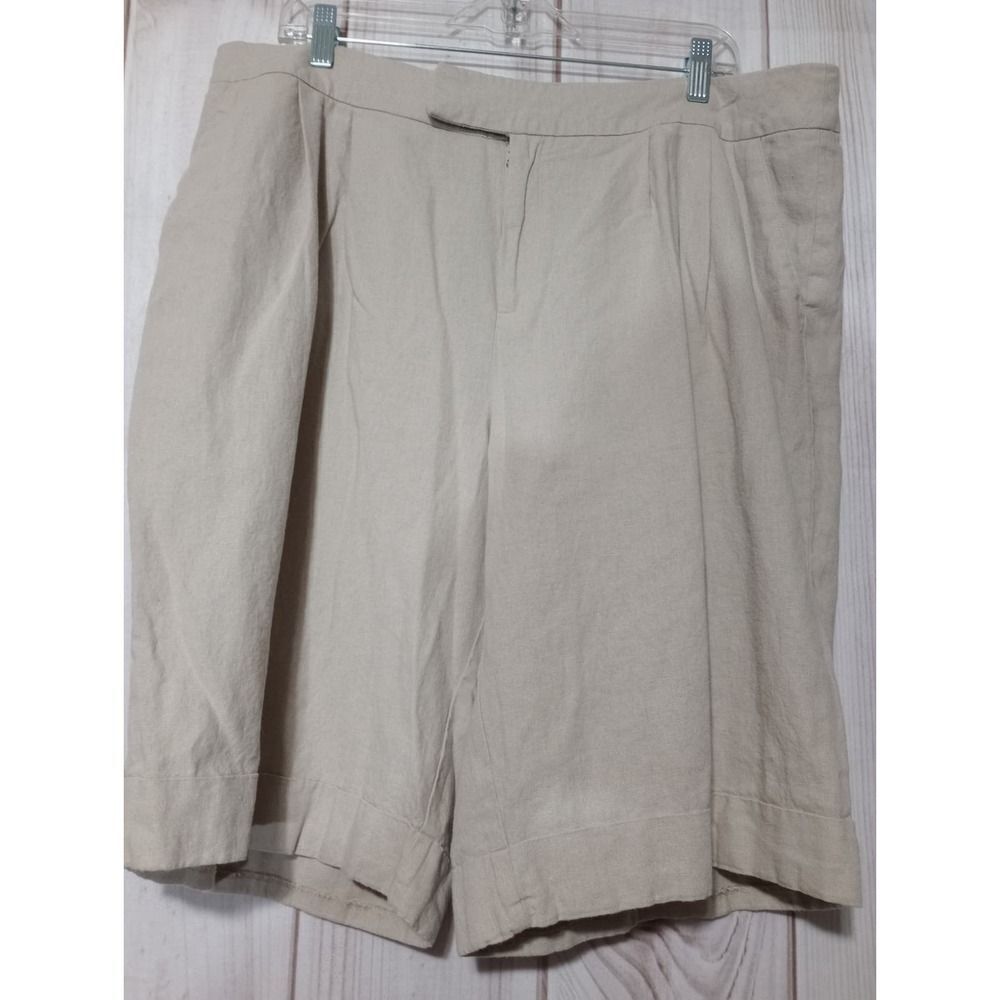 Cato‎ Shorts Ladies 18W Linen Blend